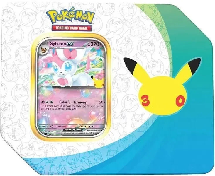 30th Celebration Sylveon ex Tin