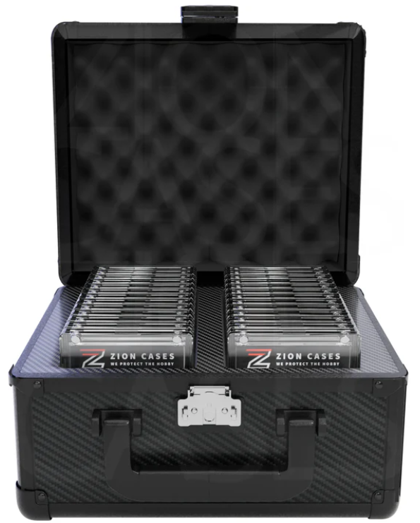 Slab Case 2 Row - Carbon Fiber Black