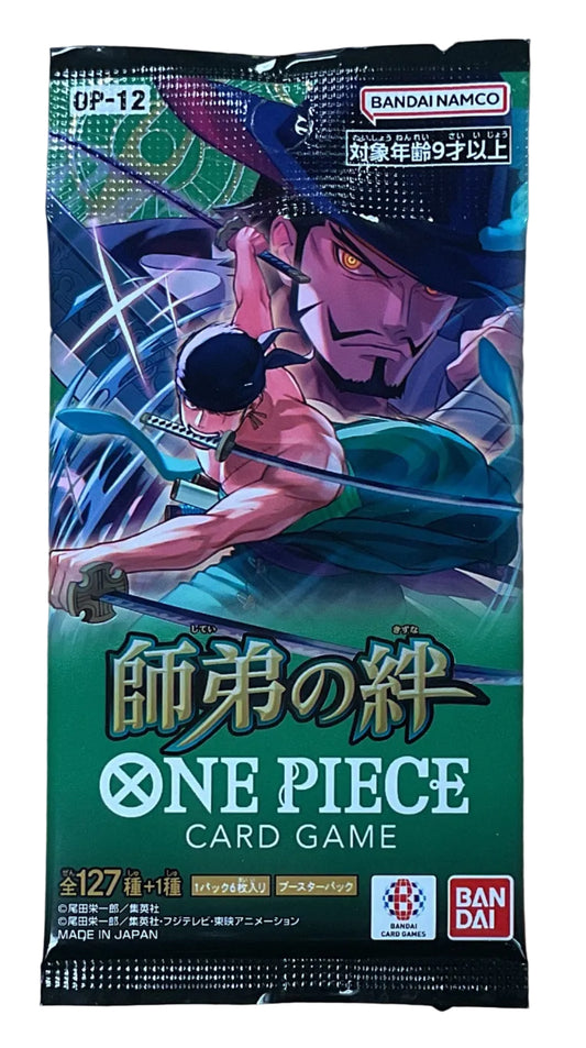 One Piece OP-12 Legacy of the Master Japanese Booster Pack