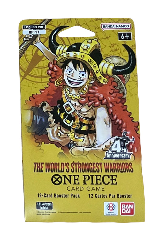 One Piece Sleeved Pack The World’s Strongest Warriors OP-17