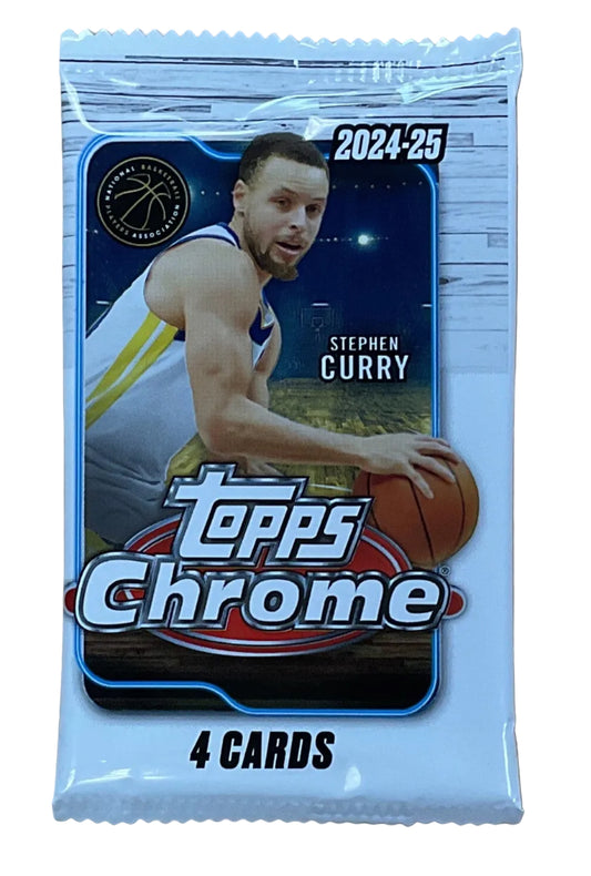 2024/25 Topps Chrome Basketball Value (Blaster) Pack