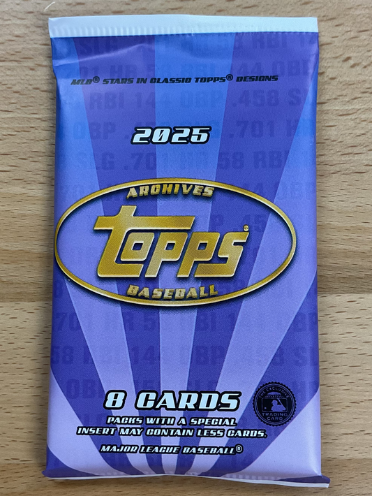 2025 Topps Archives Blaster Pack