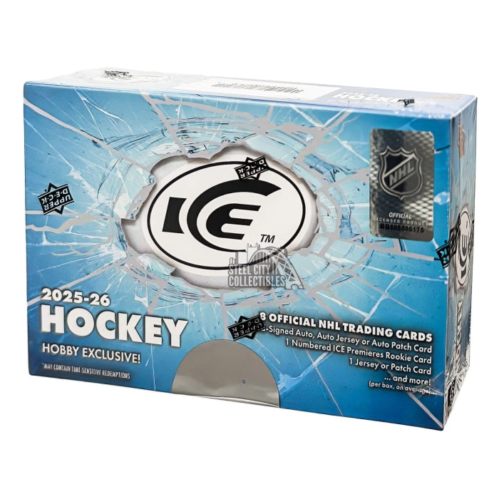 2025/26 Upper Deck Ice Hockey Hobby Box