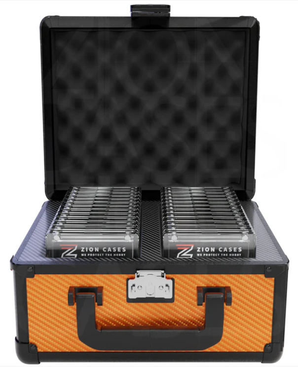 Slab Case 2 Row - Carbon Fiber Orange