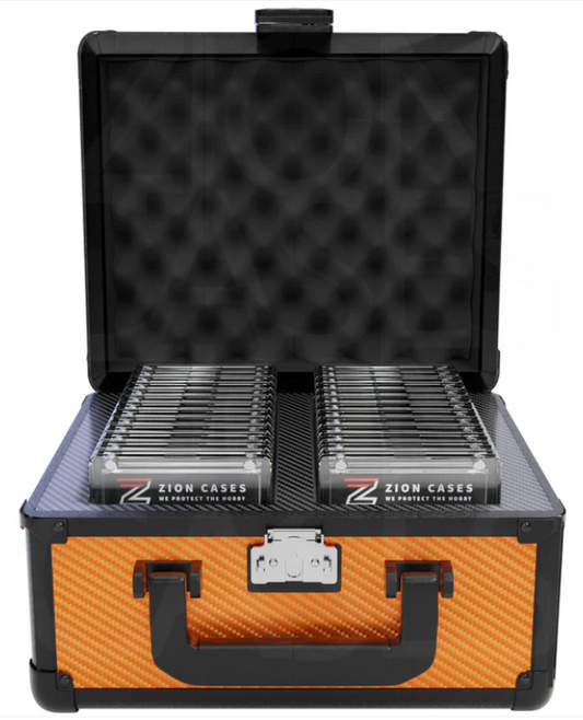 Slab Case 2 Row - Carbon Fiber Orange